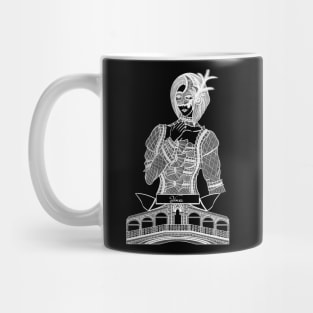 Rialto Bridge (Black version) Mug